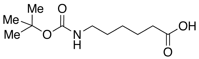 tert-Butoxycarbonyl-epsilon -aminocaproic Acid - Chemical structure and product image