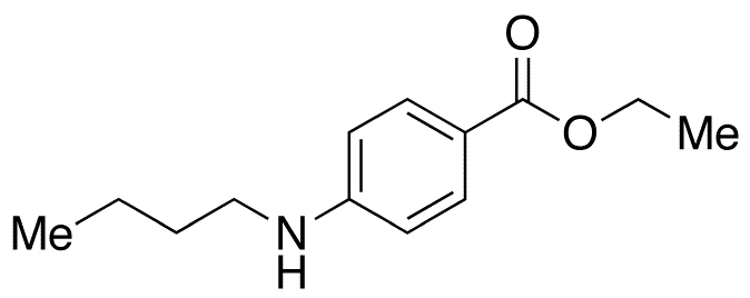 Ethyl 4-â€‹(Butylamino)â€‹benzoate(4-(Butylamino)benzoic Acid Ethyl Ester) - Chemical structure and product image
