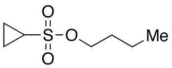Butyl Cyclopropanesulfonate - Chemical structure and product image