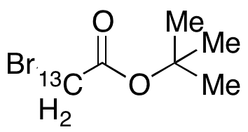 tert-Butyl Bromoacetate-13C - Chemical structure and product image