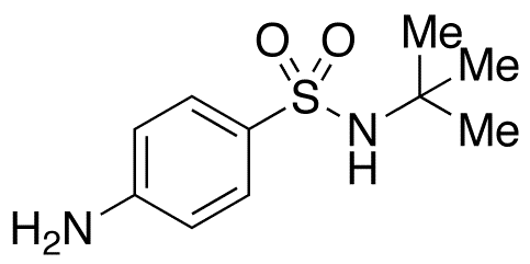 N-tert-Butyl-4-aminobenzenesulfonamide - Chemical structure and product image
