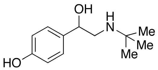 t-Butylnorsynephrine - Chemical structure and product image