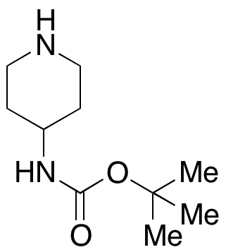 4-(N-tert-Butoxycarbonylamino)piperidine - Chemical structure and product image