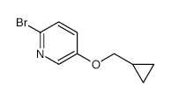2-Bromo-5-(cyclopropylmethoxy)pyridine - Chemical structure and product image