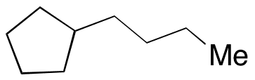 Butylcyclopentane - Chemical structure and product image