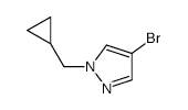 4-Bromo-1-(cyclopropylmethyl)pyrazole - Chemical structure and product image
