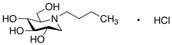 N-Butyldeoxynojirimycin Hydrochloride - Chemical structure and product image
