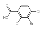 3-Bromo-2,4-dichlorobenzoic acid - Chemical structure and product image