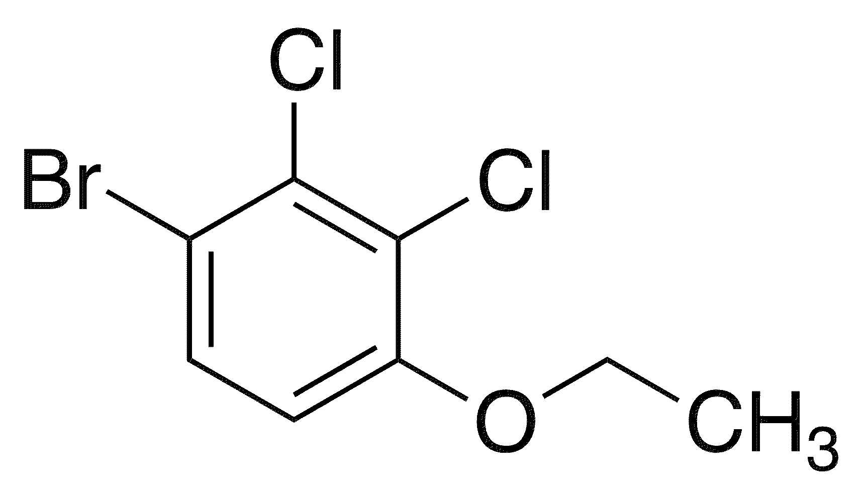 1-Bromo-2,3-dichloro-4-ethoxybenzene - Chemical structure and product image