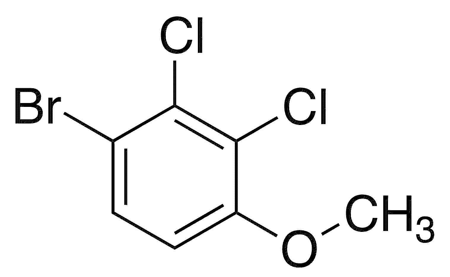 1-Bromo-2,3-dichloro-4-methoxybenzene - Chemical structure and product image