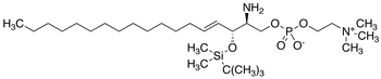 3-O-tert-Butyldimethylsilyl-D-erythro-sphingosylphosphorylcholine - Chemical structure and product image