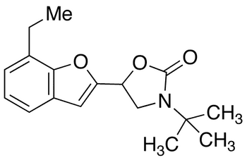 rac-3-tert-Butyl-5-(7-ethyl-2-benzofuranyl)-2-oxazolidinone - Chemical structure and product image