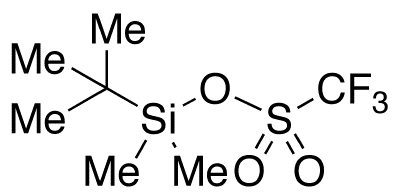 tert-Butyldimethylsilyl Trifluoromethanesulfonate - Chemical structure and product image