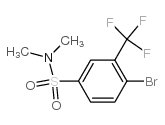 4-Bromo-N,N-dimethyl-3-(trifluoromethyl)benzenesulfonamide - Chemical structure and product image