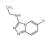 6-Bromo-3-(N-ethylamino)-[1,2,4]triazolo[4,3-a]pyridine - Chemical structure and product image