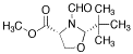 (2S,4R)-2-(tert-Butyl)-3-formyl-4-oxazolidinecarboxylic Acid Methyl Ester - Chemical structure and product image