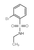 2-Bromo-N-ethylbenzenesulfonamide - Chemical structure and product image