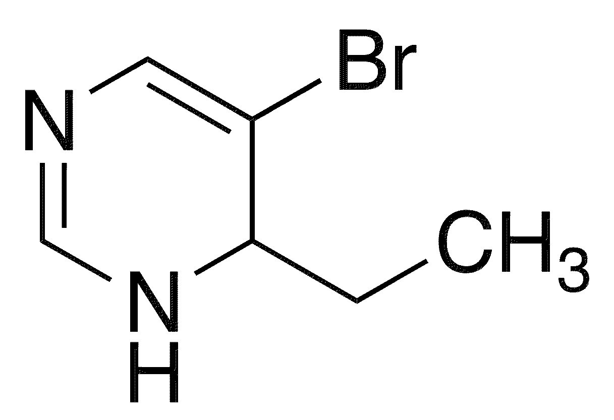 5-Bromo-4-ethyl-3,4-dihydropyrimidine - Chemical structure and product image