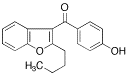 2-Butyl-3-(4-hydroxybenzoyl)benzofuran - Chemical structure and product image