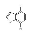 7-Bromo-4-fluorobenzofuran - Chemical structure and product image