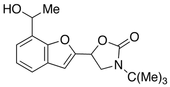 3-tert-Butyl-5-[7-(hydroxyethyl)-2-benzofuranyl]-2-oxazolidinone(Mixture of Diastereomers) - Chemical structure and product image