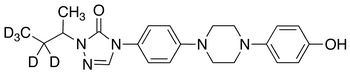 2-sec-Butyl-d5-4-{4-[4-(4-hydroxy-phenyl)-piperazin-1-yl]-phenyl}-2,4-dihydro-[1,2,4]-triazol-3-one - Chemical structure and product image