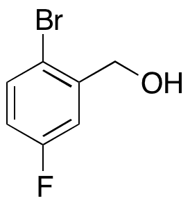 2-Bromo-5-fluorobenzyl Alcohol - Chemical structure and product image