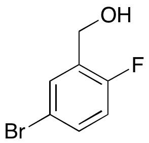 5-Bromo-2-fluorobenzyl Alcohol - Chemical structure and product image