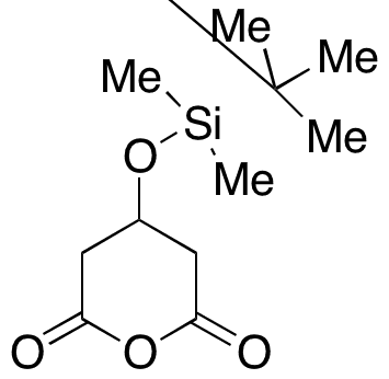 3-[(tert-Butyldimethylsilyl)oxy]glutaric Anhydride - Chemical structure and product image