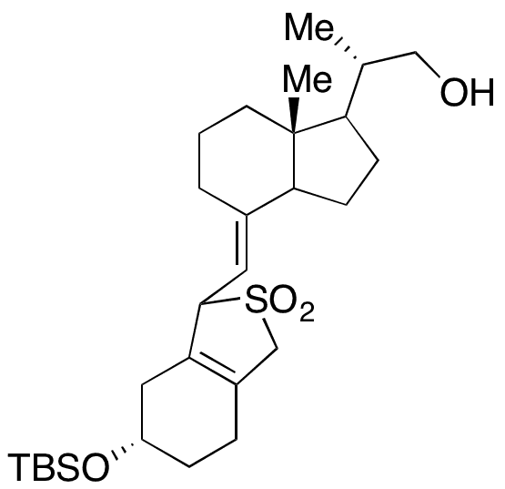 (betaS,1R,3aS,4E,7aR)-4-[[(6S)-6-[[(tert-Butyldimethylsilyloxy]-1,3,4,5,6,7-hexahydro-2,2-dioxidobenzo[c]thien-1-yl]methylene]octahydro-beta,7a-dimethyl-1H-Indene-1-ethanol - Chemical structure and product image