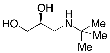 (S)-1-tert-Butylamino-2,3-propanediol - Chemical structure and product image
