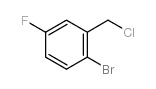 2-Bromo-5-fluorobenzyl chloride - Chemical structure and product image