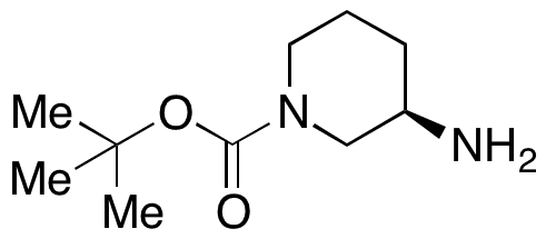tert-Butyl (R)-3-Aminopiperidine-1-carboxylate - Chemical structure and product image