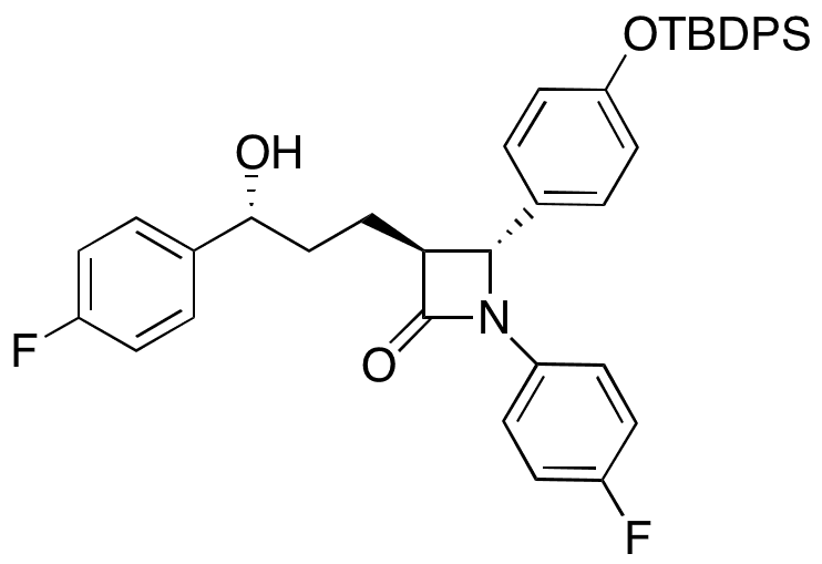 4-tert-Butyldiphenylsilyl ent-Ezetimibe - Chemical structure and product image