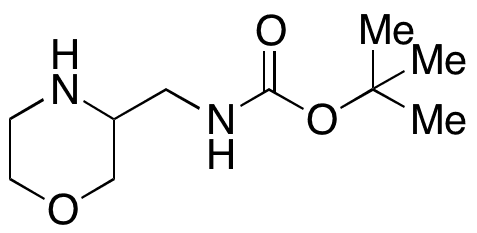 tert-Butyl (Morpholin-3-ylmethyl)carbamate - Chemical structure and product image