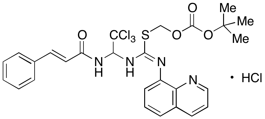 S-(tert-Butoxycarbonyloxy)methyl-Salubrinal Hydrochloride - Chemical structure and product image