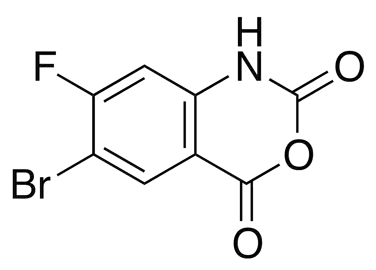 5-Bromo-4-fluoroisatoic anhydride - Chemical structure and product image