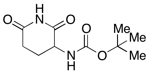 tert-Butyl (2,6-Dioxopiperidin-3-yl)carbamate - Chemical structure and product image
