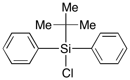 tert-Butyldiphenylchlorosilane - Chemical structure and product image