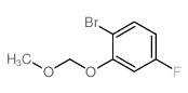 1-Bromo-4-fluoro-2-(methoxymethoxy)benzene - Chemical structure and product image