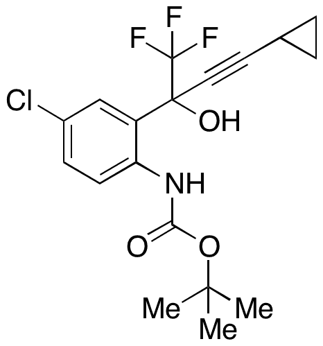 O-tert-Butyl-2-hydroxy Efavirenz - Chemical structure and product image