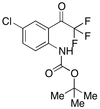 N-tert-Butoxycarbonyl-4-chloro-2-trifluoroacetylaniline - Chemical structure and product image