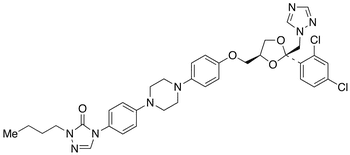 Butyl Itraconazole - Chemical structure and product image