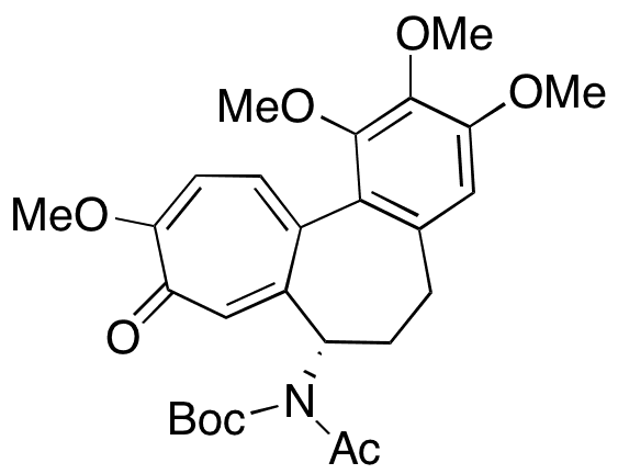 N-(tert-Butoxycarbonyl)colchicine - Chemical structure and product image