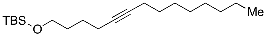 tert-Butyldimethyl(tetradec-5-yn-1-yloxy)silane - Chemical structure and product image