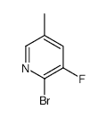 2-Bromo-3-fluoro-5-methylpyridine - Chemical structure and product image
