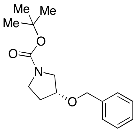 (R)-tert-Butyl 3-(Benzyloxy)pyrrolidine-1-carboxylate - Chemical structure and product image