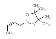 Cis-2-buten-1-ylboronic acid, pinacol ester - Chemical structure and product image