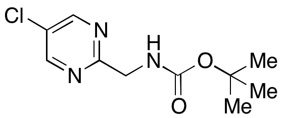 tert-Butyl ((5-Chloropyrimidin-2-yl)methyl)carbamate - Chemical structure and product image