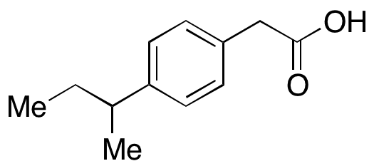(p-sec-Butylphenyl)acetic Acid - Chemical structure and product image